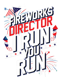 Fireworks Director I Run You Run 4th Of July Independence PosiCharge RacerMesh Polo