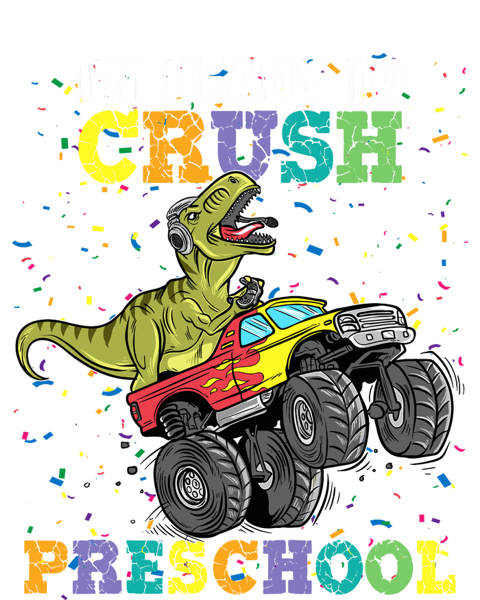 IM Ready To Crush Pre K Monster Truck Dinosaur T Rex Boy Legacy Cool Fit Booney Bucket Hat