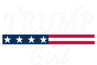 Trump Girl American Flag Conservative Vote Trump Republican Trump Girl Us Flag Button