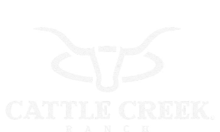 Cattle Creek Original White Logo Women's Pullover Hoodie