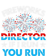 Fireworks Director If I Run You Run Celebrate 4th Of July Grommeted Golf Towel