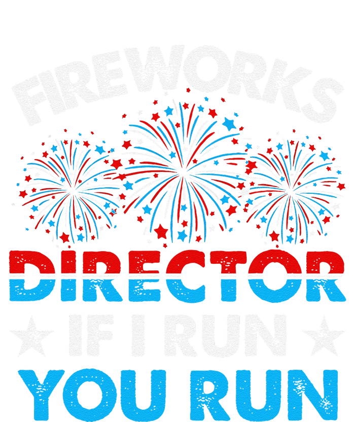 Fireworks Director If I Run You Run Celebrate 4th Of July Grommeted Golf Towel