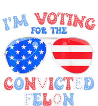 IM Voting For The Convicted Felon Funny Pro 2024 Canvas