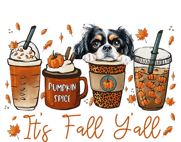 It’S Fall Y’All Japanese Chin Coffee Pumpkin Spice Autumn T-Shirt