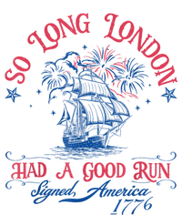 So Long London Had A Good Run Funny 4th Of July USA-Made Doggie Bandana