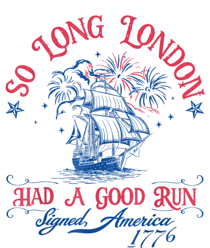 So Long London Had A Good Run Funny 4th Of July USA-Made Doggie Bandana