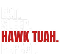 Eat Sleep Hawk Tuah Repeat Funny Viral Election Parody Long Sleeve Shirt