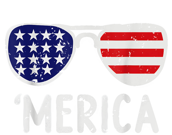 Merica Sunglasses 4th Of July Usa Tall T-Shirt