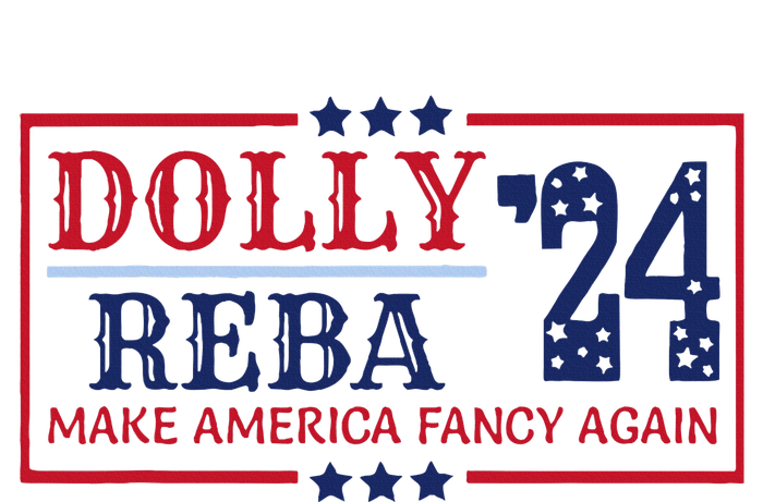 Vintage Dolly And Reba 2024 Make America Fancy Again Mousepad