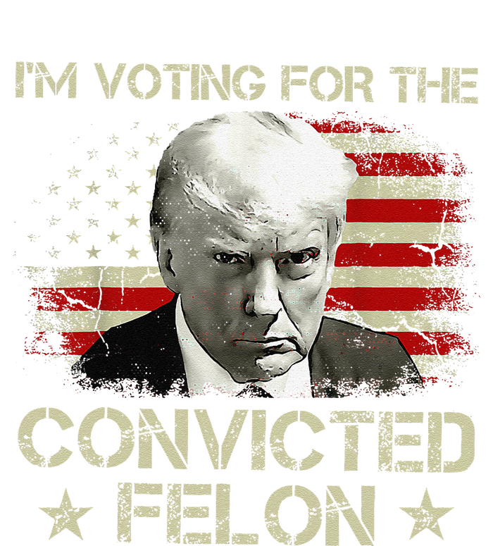 IM Voting Convicted Felon 2024 Still Vote Donald Trump Gift Mousepad