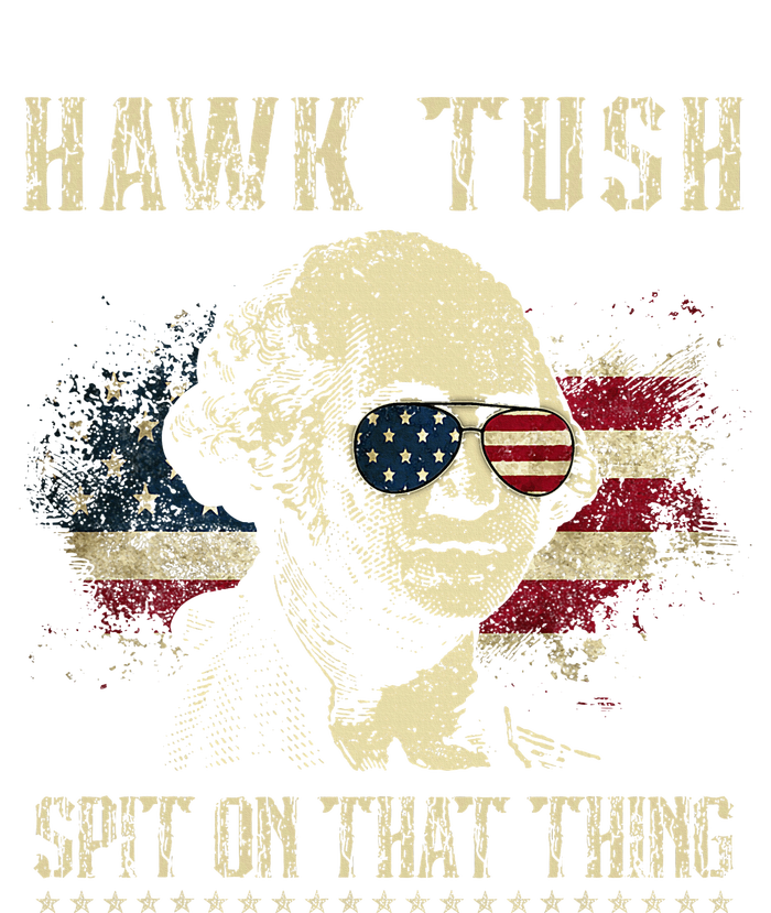 Hawk Tush Spit On That Thing 2024 Parody Election Women's Perfect Tri Tunic Long Sleeve Shirt