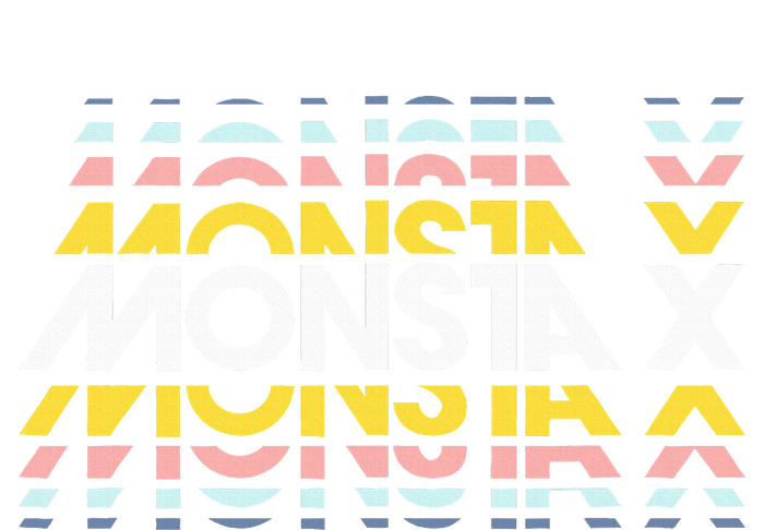 Monsta Simple Minimalist X Band T-Shirt