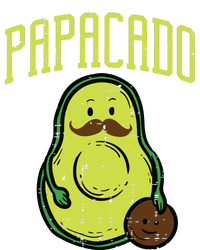 Fathers Day Papacado Papa Avocado Funny Vegan Guacamole Dad Cooling Performance Long Sleeve Crew