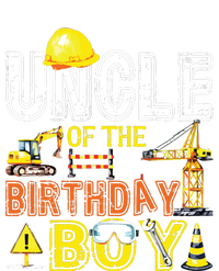 Uncle Of The Birthday Construction Worker Boy Crew Party T-Shirt