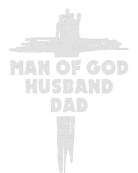 Man Of God Husband Dad Christian Faith Fathers Day Dad Gift T-Shirt