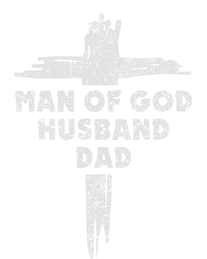 Man Of God Husband Dad Christian Faith Fathers Day Dad Gift T-Shirt