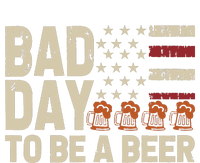 Retro Bad Day To Be Beer Usa Flag Beer 4th Of July Women’s Perfect Tri Rocker Tank