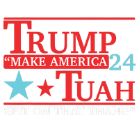 Trump Hawk Tuah Funny Viral Humor Meme Video Ladies Essential Tank