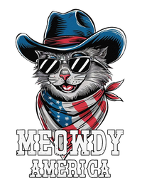 Usa Meowdy America Cat 4th Of July Funny Patriotic Tall Long Sleeve T-Shirt