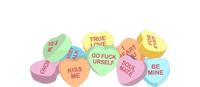 Go Fuck Yourself Candy Hearts T-Shirt