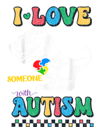 Funny T Rex Dino Dinosaur I Love Someone With Autism Gift Mousepad