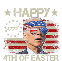 Funny Joe Biden 4th Of July Happy 4th Of Easter Us Flag Women's Strappy Tank