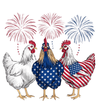 Chicken 4th Of July Patriotic Chicken Lover Usa Flag T-Shirt