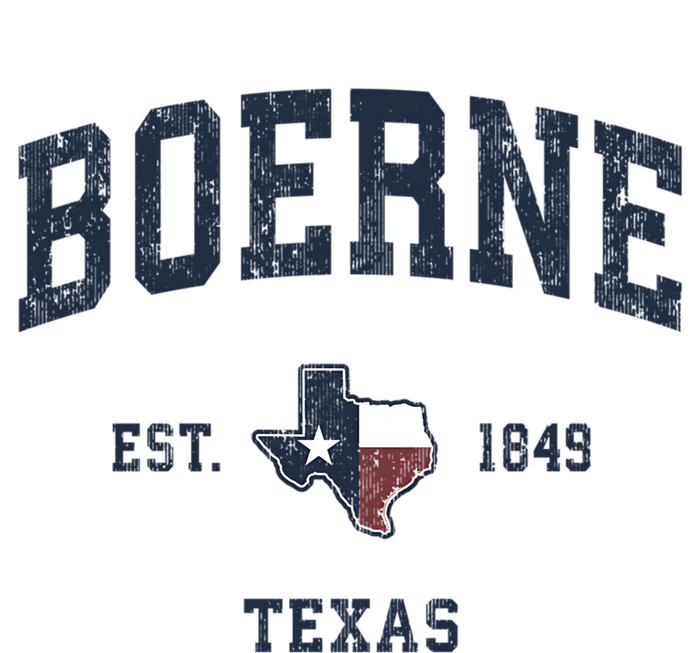 Boerne Est 1849 Texas Tx Vintage State Flag Sports Design Ladies Essential Tank