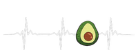 Avocado Heartbeat Funny Avocado Tall Long Sleeve T-Shirt