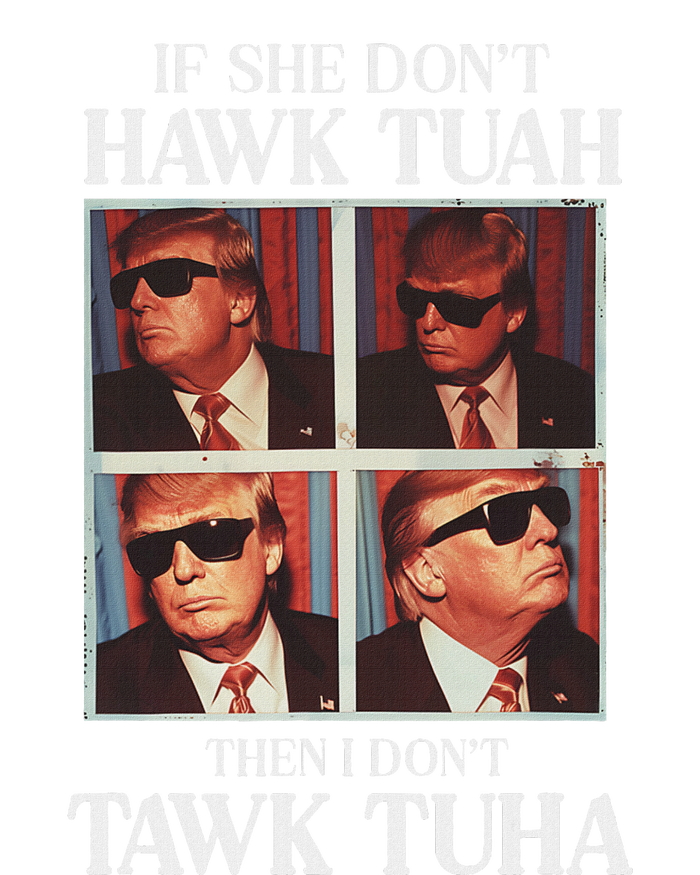 Hawk Tush 2024 Hawk Tuah Trump Embarrassing Airport Wool Snapback Cap