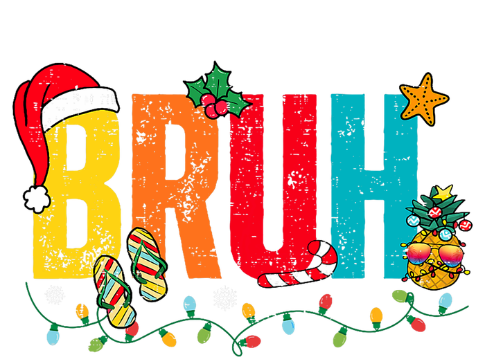 Bruh Christmas In July Summer Beach Vacation T-Shirt