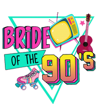 Bride Of The 90s Retro 90s Bride Bachelorette Party Women's Tri-Blend 3/4-Sleeve Raglan Shirt