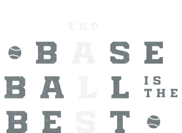 Baseball Is The Best End Als Performance Long Sleeve Polo