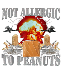 Funny Weird Meme Not Allergic To Peanut Cursed Peanut Butter T-Shirt