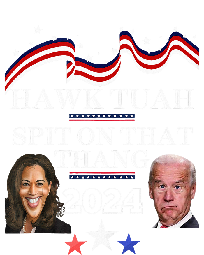 Hawk Tauh Funny Election 2024 Spit On That Thang Biden Tie Dye Hoodie