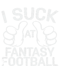 I Suck At Fantasy Football Ladies PosiCharge Competitor Racerback Tank