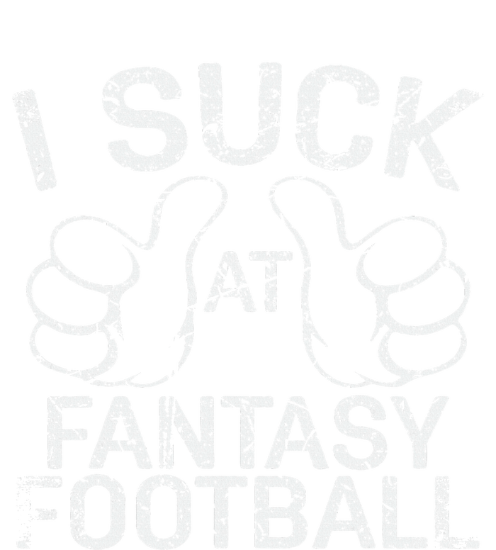 I Suck At Fantasy Football Ladies PosiCharge Competitor Racerback Tank