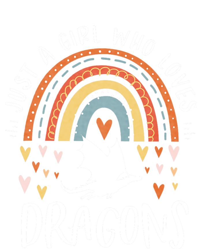 Just A Girl Who Loves Dragons Rainbow Gifts For Dragon Lover Tie-Dye T-Shirt