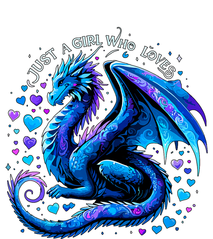 Just A Girl Who Loves Dragons Hoodie