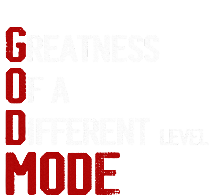 God Mode Greatness Of A Different Level Head Ofthe Table Sustainable Knit Beanie