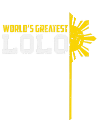 World S Greatest Lolo Filipino Grandpa Women's Racerback Tank