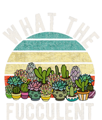 What The Fucculent Cactus Succulent Pun Gardening Fun Softstyle Adult Sport Polo