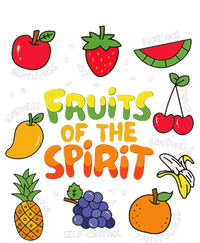 Fruit Of The Spirit Fruit Colorful Summer Vacation Women's Tri-Blend 3/4-Sleeve Raglan Shirt