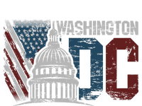 Washington Dc Capitol Hill Usa Flag Souvenir Tie-Dye T-Shirt