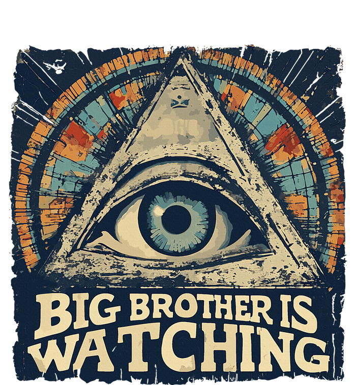 Make 1984 Fiction Again Big Brother Is Watching You Knit Cap Winter Beanie