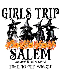 Halloween Funny Girl Trip Salem Time To Get Witch Gift T-Shirt