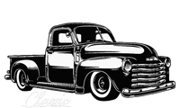 1950S Truck Classic Design T-Shirt