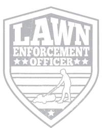 Lawn Enforcement Officer Dad Lawn Mowing T-Shirt