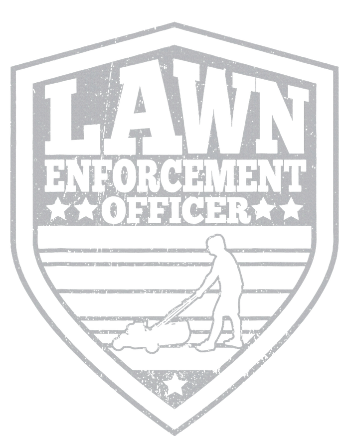 Lawn Enforcement Officer Dad Lawn Mowing T-Shirt