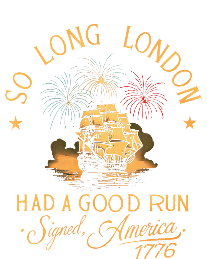 So Long London Had A Good Run Vintage Toddler Sweatshirt